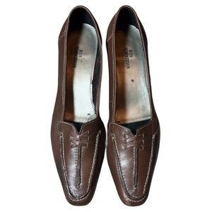 ROS HOMMERSON Brown Leather 2” Heel Size 8.5